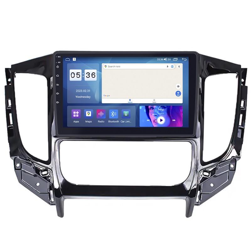 Автомагнитола штатная Lesko для Mitsubishi Pajero Sport III ver. 2 2015-2019р 4/64Gb CarPlay 4G Wi-Fi GPS Prime 9" (30393436)