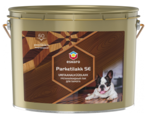 Лак алкид-уретановый для паркета Eskaro PARKETILAKK SE 60 под тонировку прозрачный 2,5 л (2171346198) Лак алкид-уретановый для паркета Eskaro PARKETILAKK SE 60 под тонировку прозрачный 2,5 л (2171346198)