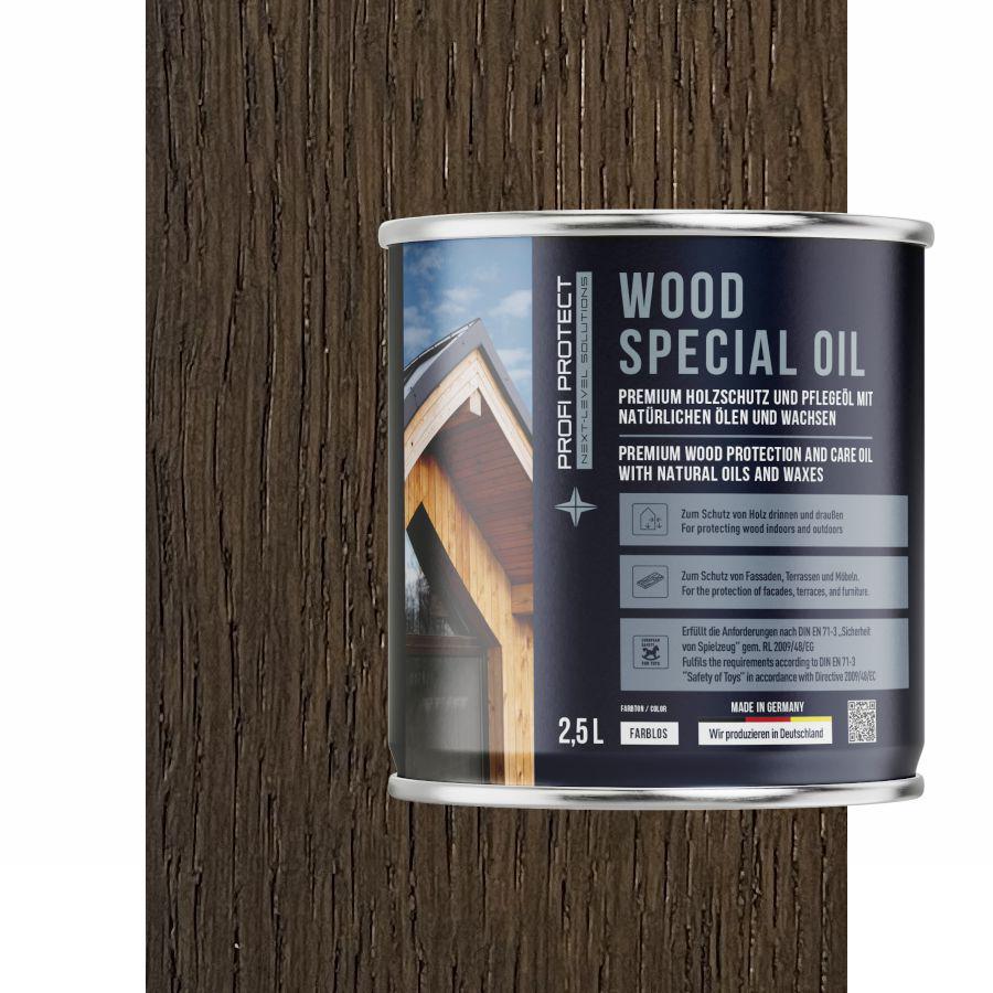 Масло для террасной доски ProfiProtect Wood Special Oil с воском 2,5 л Sherwood eiche (24648225)