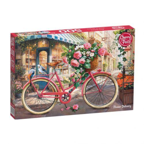 Пазлы Доставка цветов на 500 элементов (2987475973)