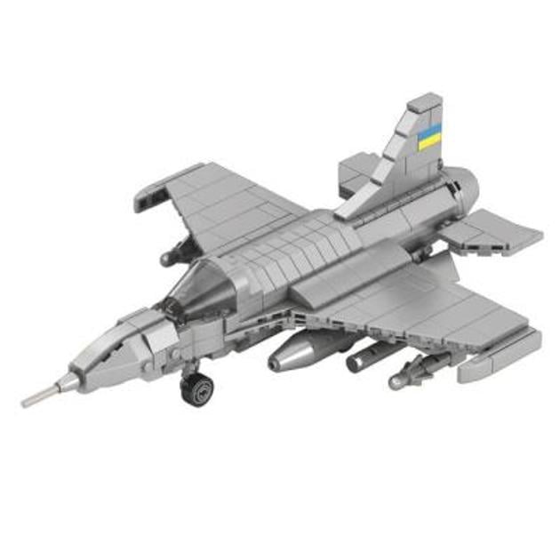 Конструктор Limo Toy Военный самолет 330 дет. (KB 1123)