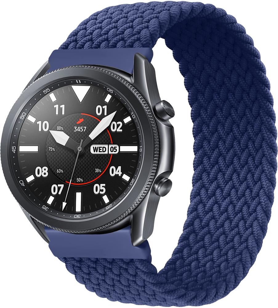 Ремешок Solo Loop для Galaxy Watch 3 45 мм (155 мм) Blue (22251-28) Ремешок Solo Loop для Galaxy Watch 3 45 мм (155 мм) Blue (22251-28)