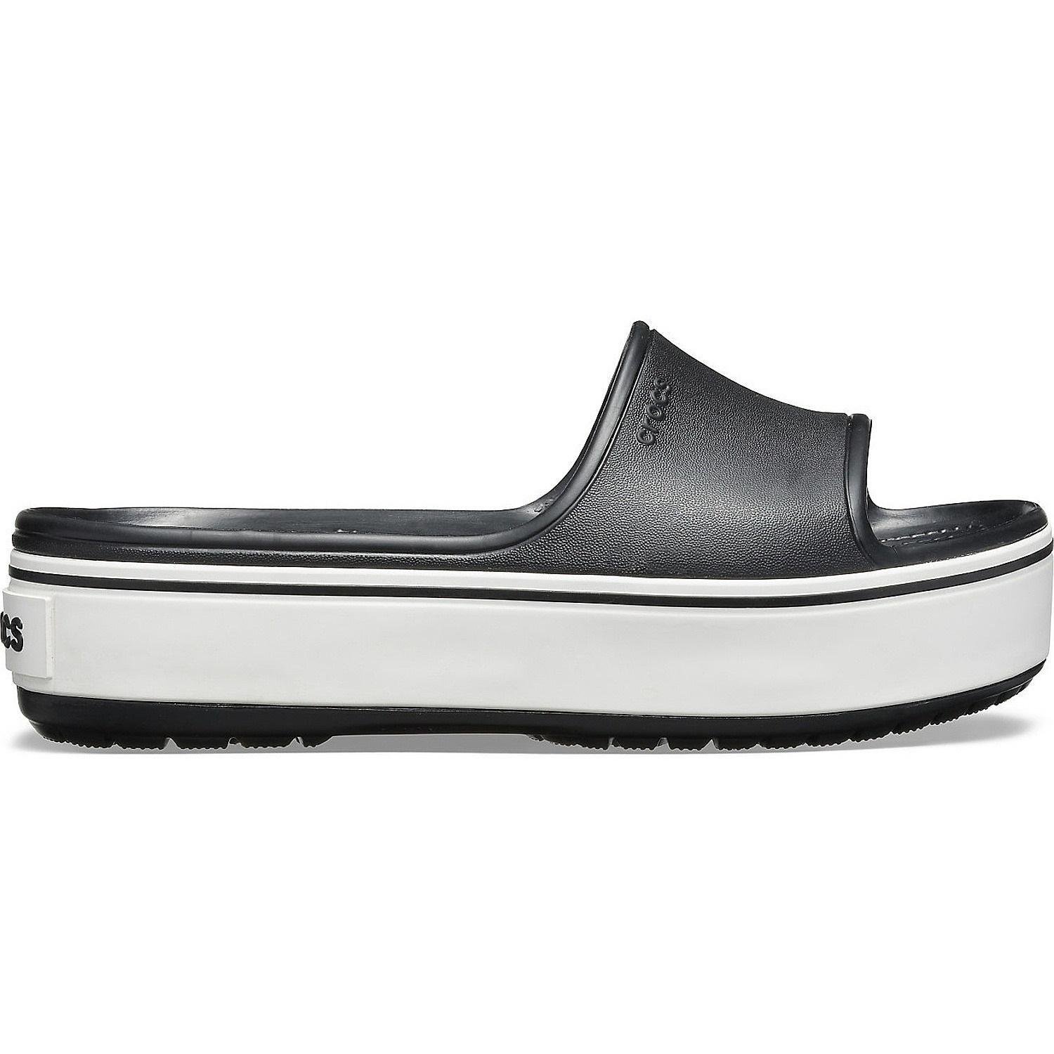 Шльопанці Crocs Crocband Platform Slide M6W8 р. 38/24,5 см Black (17612308)
