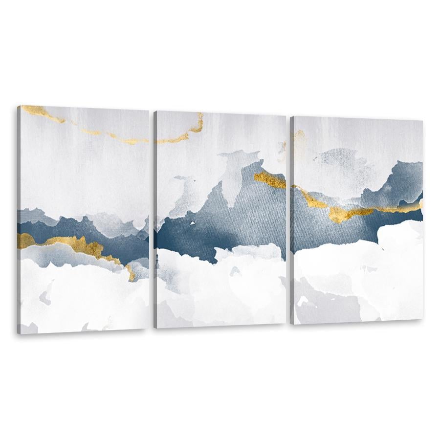 Картина на полотні Абстракція хмари на небі 156x67 см (V66-3_L)