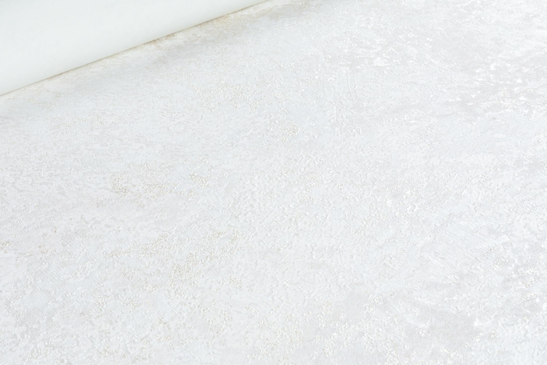 Обои флизелиновые LeGrand Platinum Тетра 1609-05 Декор винил горячего тиснения 1,06х10,05 м Молочный