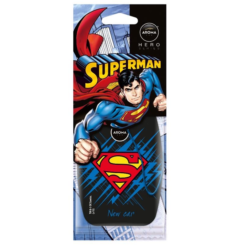 Ароматизатор Aroma Car Superman New Car (92770)