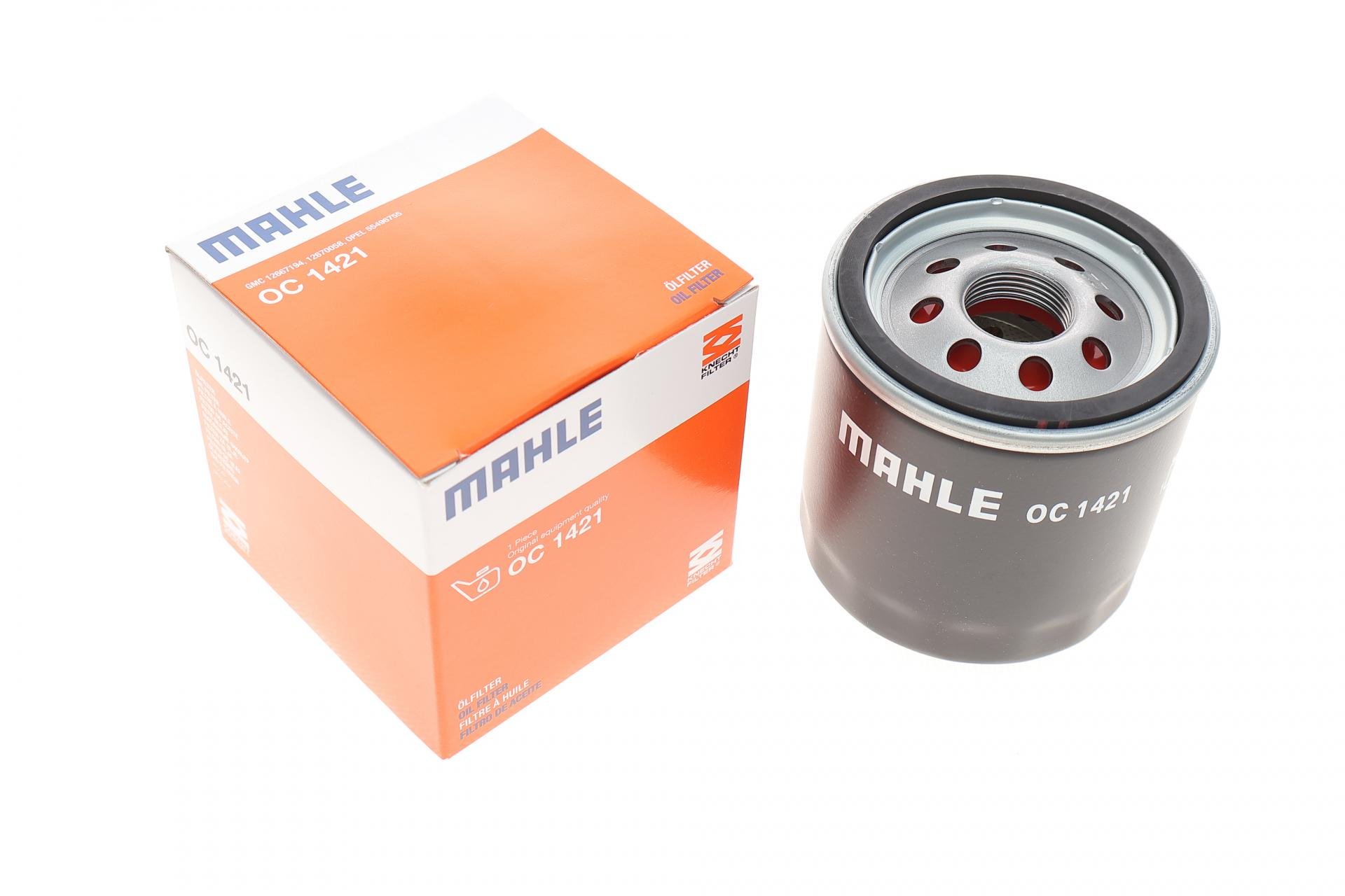 Фильтр масляный KNECHT для Opel Astra K 1,0/1,4 15-/Insignia B 1,5/2,0 16V 17- (OC 1421)