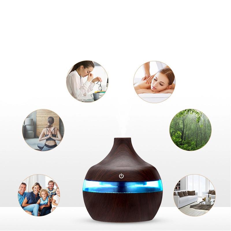 Увлажнитель воздуха Humidifier 300 мл Темное дерево (5a0bcf40) - фото 6