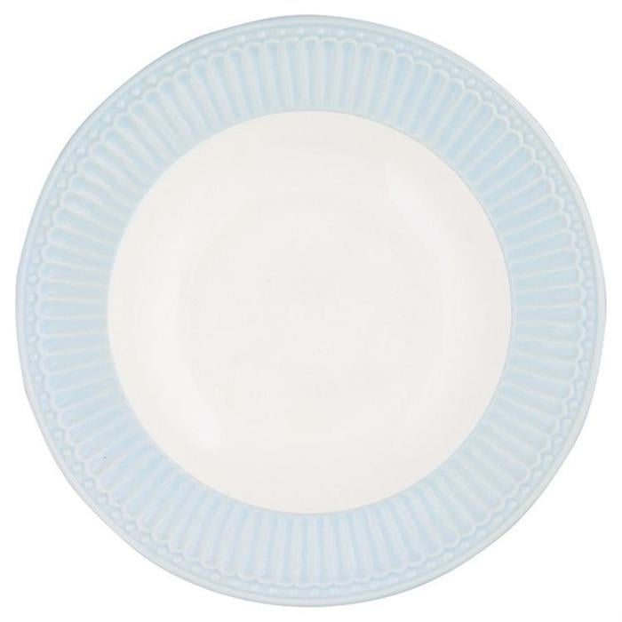 Тарелка для супа GreenGate Alice 21,5 см Светло-голубой