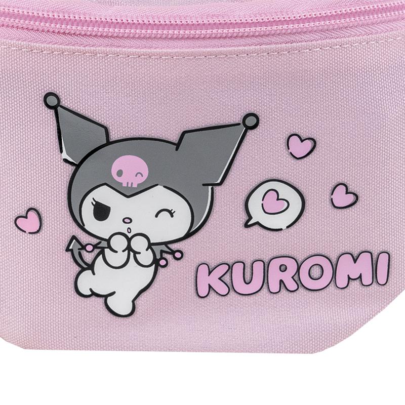 Поясна сумка-бананка дитяча Kite Kids Kuromi Рожевий (HK25-2577-1) - фото 6 Поясна сумка-бананка дитяча Kite Kids Kuromi Рожевий (HK25-2577-1) - фото 6