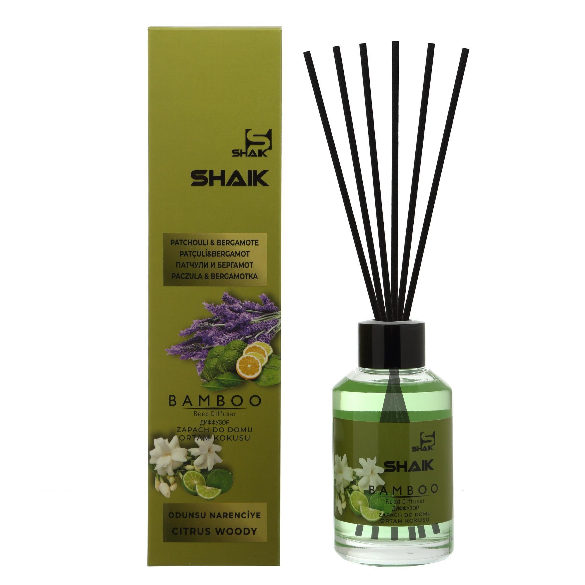 Аромадиффузор для дома TM Shaik Пачули и Бергамот 115 мл (B-1043) - фото 1 Аромадиффузор для дома TM Shaik Пачули и Бергамот 115 мл (B-1043) - фото 1