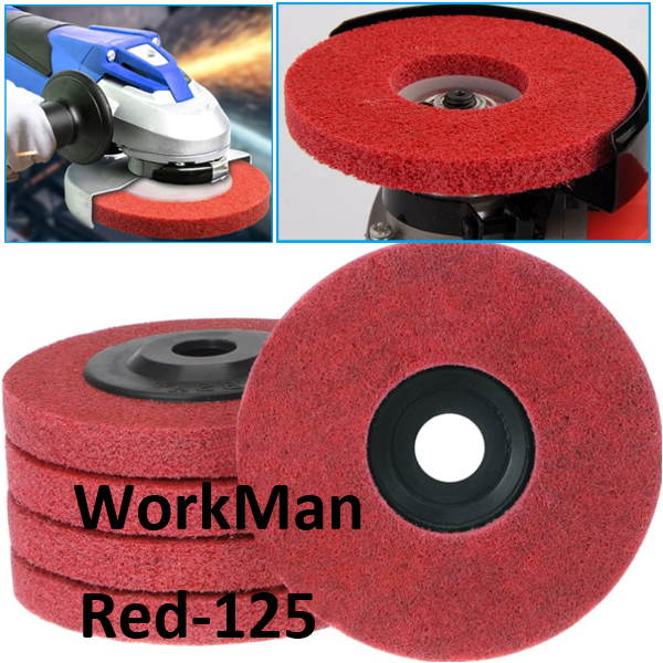Шліфувальний круг для болгарки WorkMan Medium-125 (221) - фото 2 Шліфувальний круг для болгарки WorkMan Medium-125 (221) - фото 2