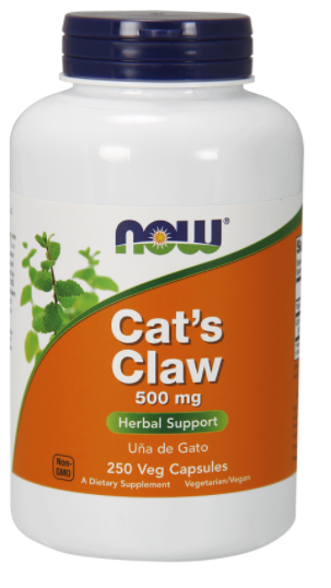 Котячий кіготь NOW Foods Cat's Claw 500 мг 250 Veg Caps