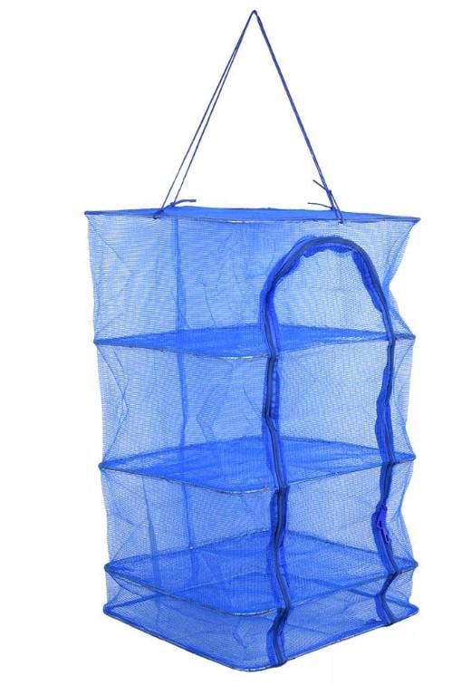 Сетка для сушки рыбы U 3 яруса 35х35х65 см (MH-5889-35)