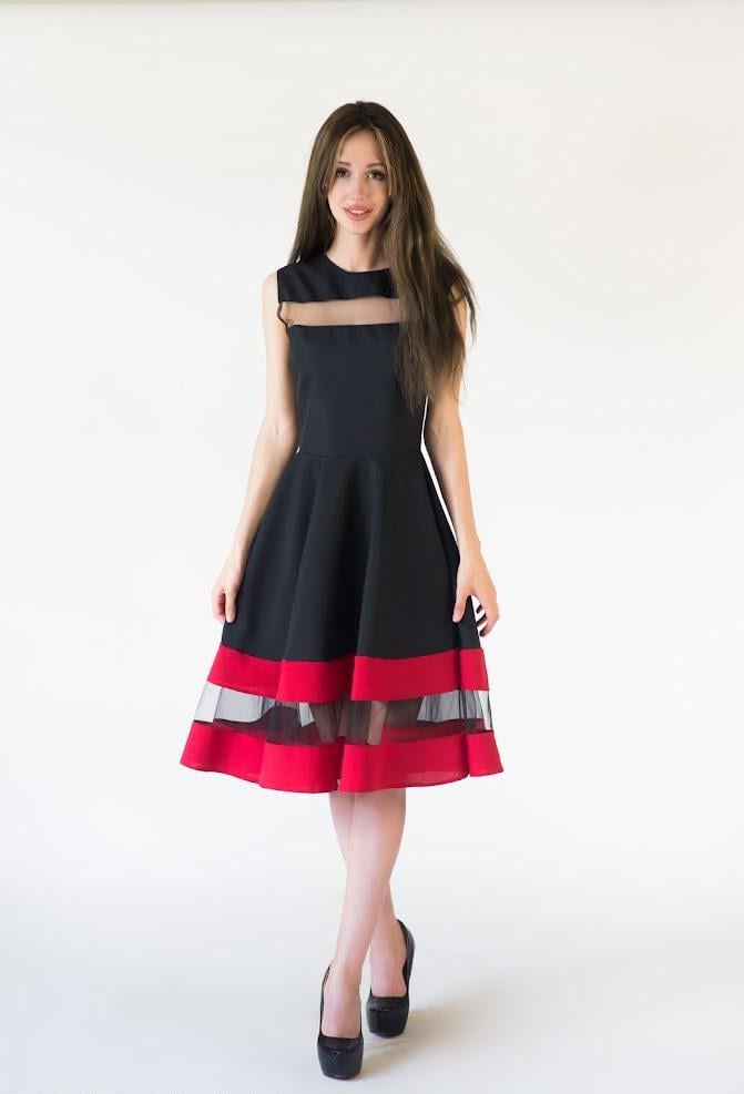 Платье Podium Stefani 21331-BLACK M Черный