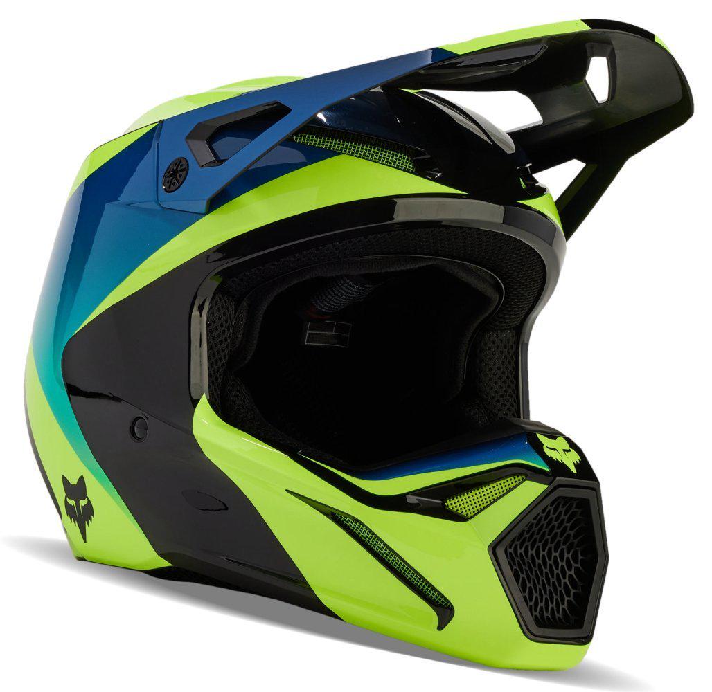 Мотошолом Fox V1 STREAK HELMET M Black (30785)