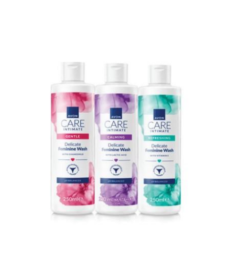 Набор средств Avon Care Delicate для интимной гигиены 3шт. (2780470338)