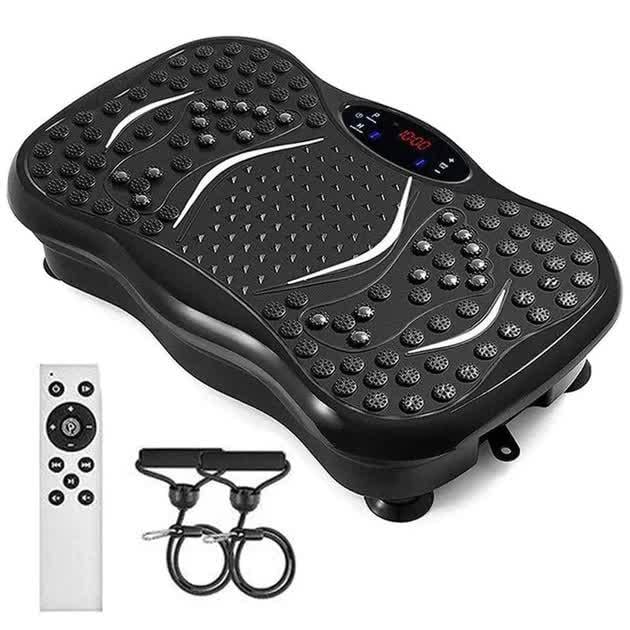 Виброплатформа тренировочная с пультом/петлями/эспандерами для снижения веса (TS-5513)