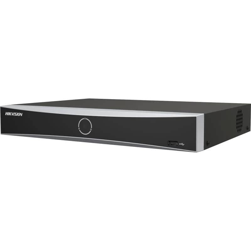 Відеореєстратор мережевий 4х-канальний Hikvision DS-7604NXI-K1(D) 4K AcuSense (28798)
