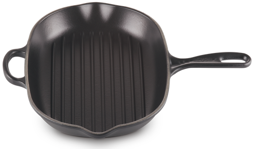 Сковорідка-гриль Le Creuset Satin D 32 см матеріал чавун Black (20194320000422) - фото 2