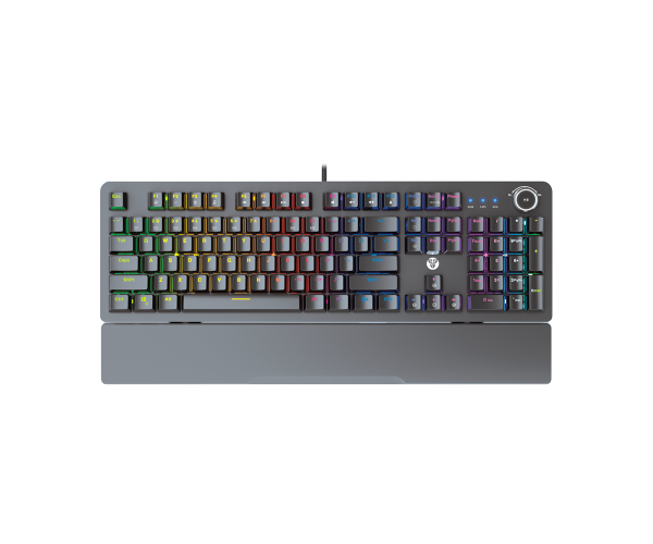 Клавиатура проводная игровая USB Fantech Max Power MK853 Red Switch Black