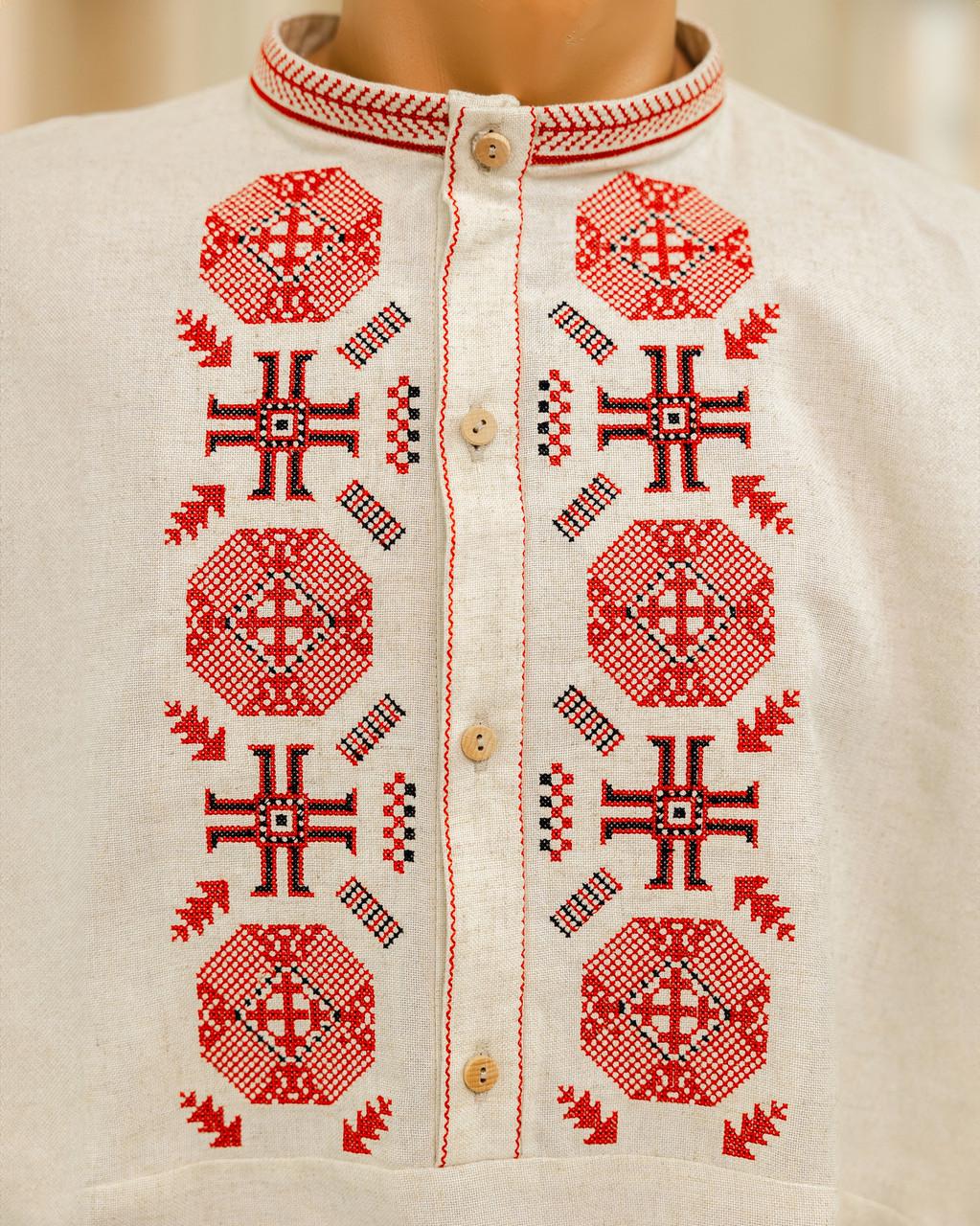 Рубашка-вышиванка мужская XRmaster Родословная 3XL (0002202-XXXL) - фото 7