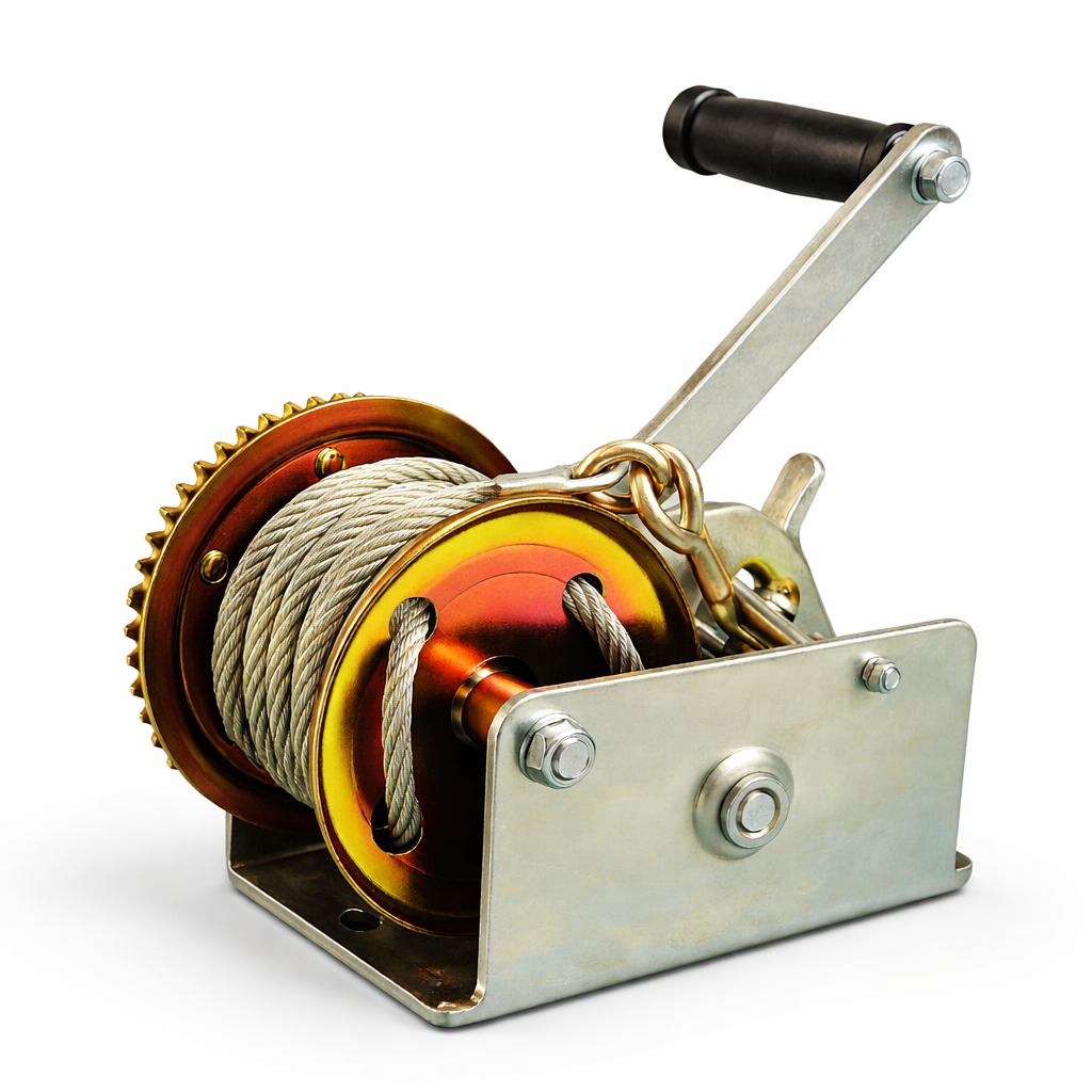 Лебедка ручная барабанная Helper HP-1018 600LBS 300 кг