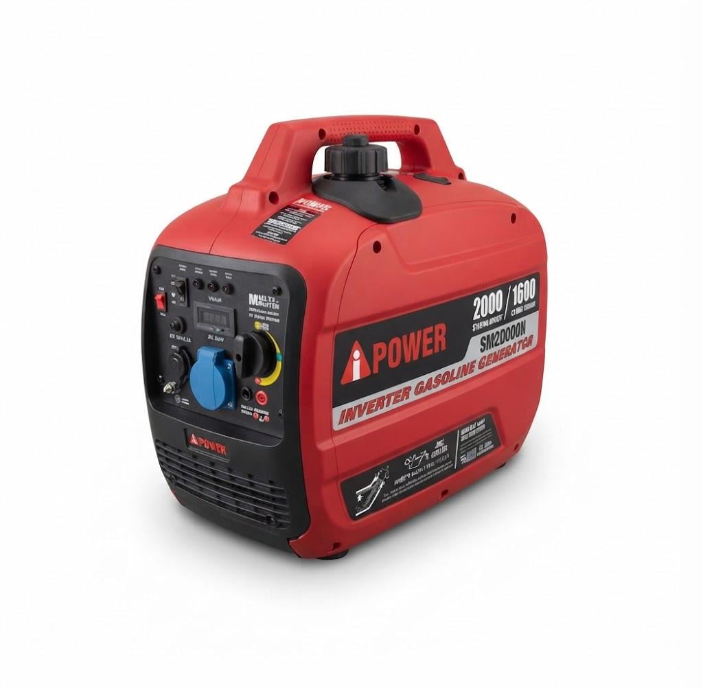 Генератор инверторный бензиновый IPOWER SM2000Di 1,6/2 кВт (ГБ05-088)