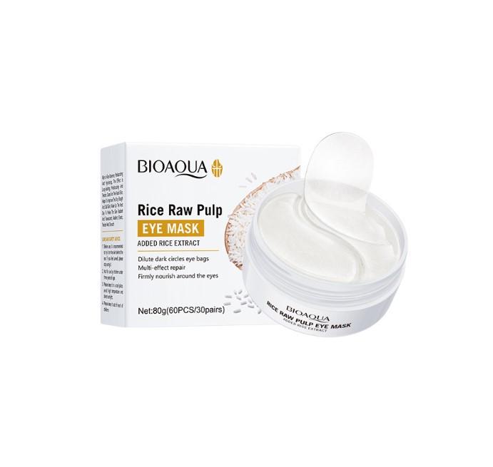 Патчи для глаз Bioaqua Rice Raw Pulp с экстрактом риса 60 шт. (2225563981)