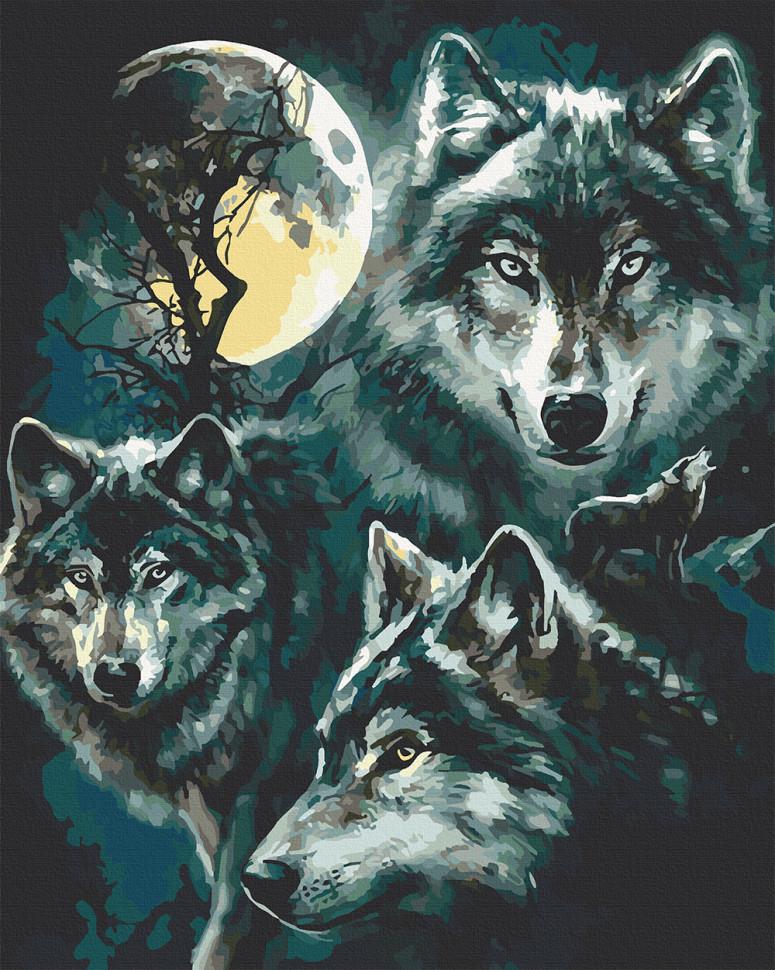 Картина по номерам Art Craft Семья волков 40х50 см (11640-AC)