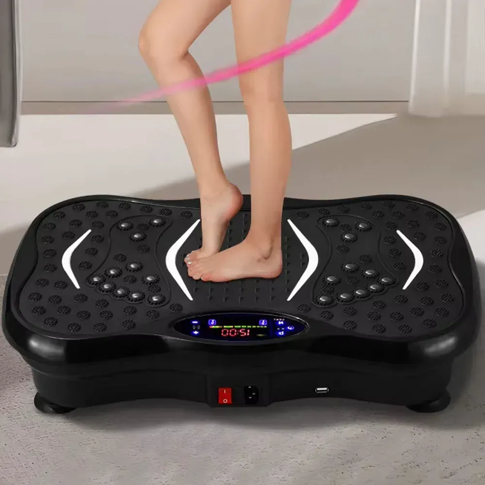 Виброплатформа для тренировок TS-5513 с 2 эспандерами пульт 120 кг (30635425) - фото 6 Виброплатформа для тренировок TS-5513 с 2 эспандерами пульт 120 кг (30635425) - фото 6