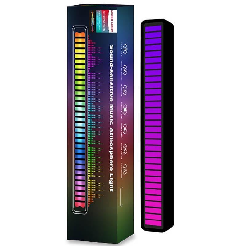 Светильник LED настольный RGB 5V Single Panel Bluetooth USB interface with app Black (00000069970_1)