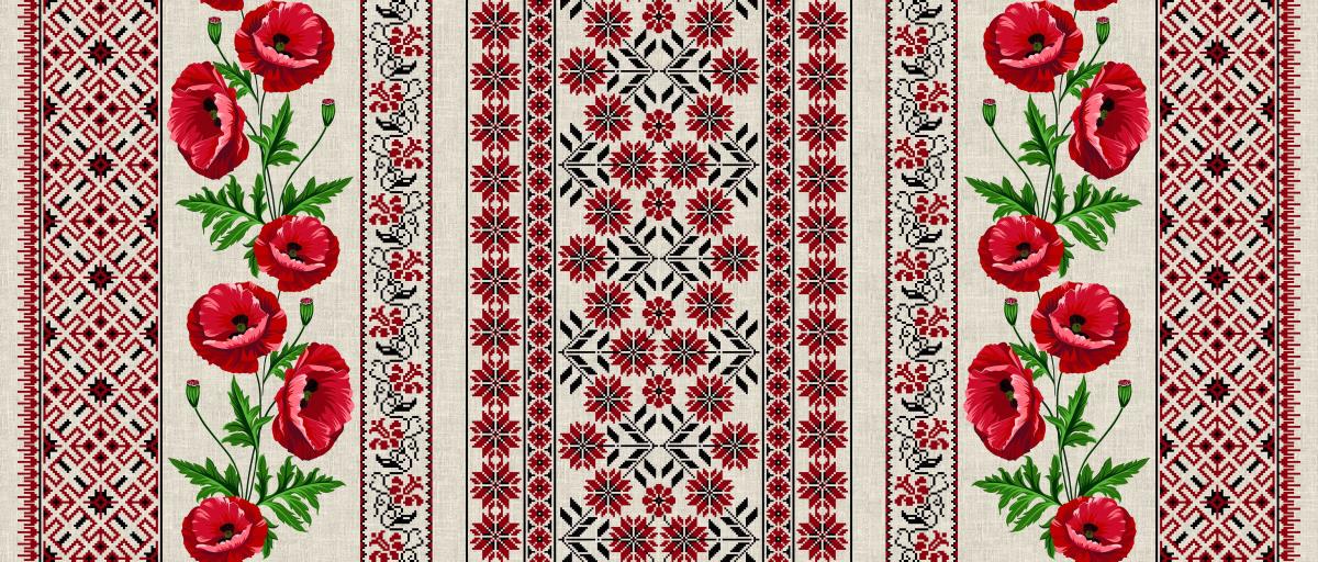 Скатертина Franz Deco Маки 150x180 см Червоний (C1010)