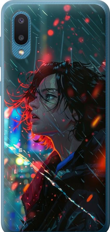 Чехол на Samsung Galaxy A02 A022G Ночные огни (6096u-2260-42517)