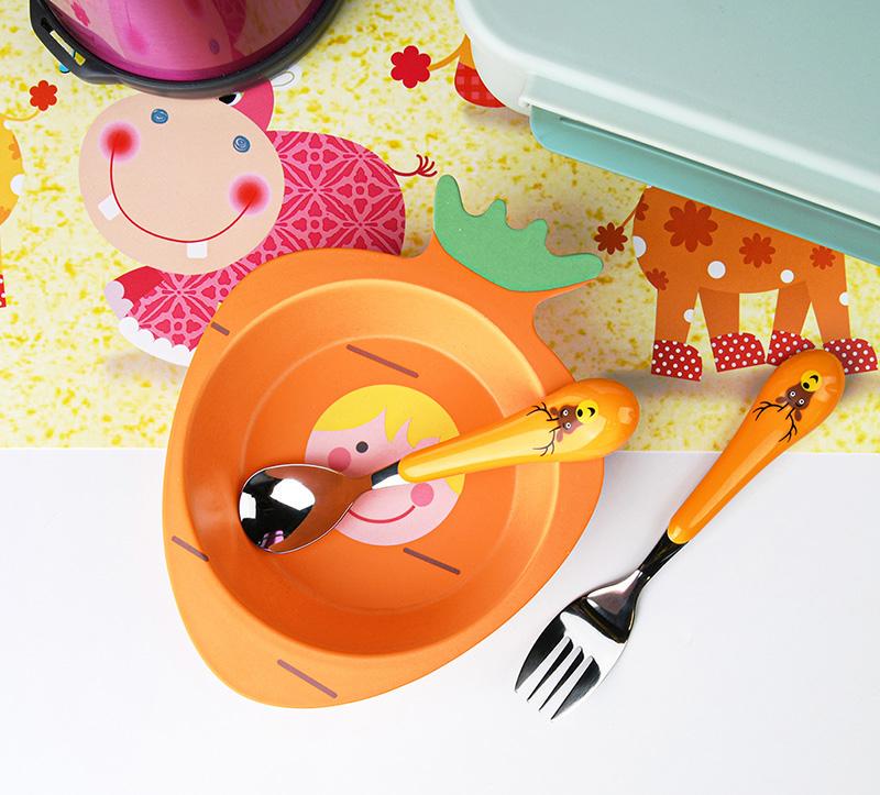 Тарелка детская суповая Fissman морковка из бамбукового волокна 18 см - фото 6 Тарелка детская суповая Fissman морковка из бамбукового волокна 18 см - фото 6