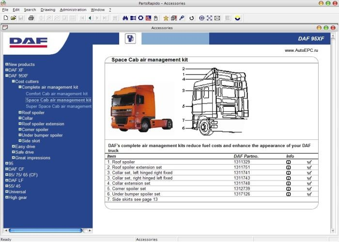 Диск жесткий SSD с программой DAF Rapido 480 Гб - фото 3