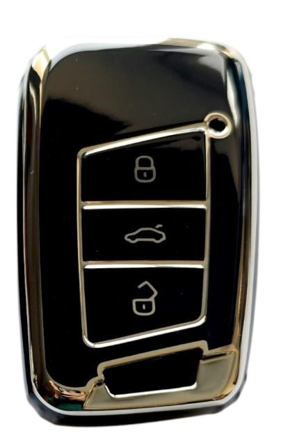 Чехол для ключа Volkswagen 03 глянцевый (2560373732)
