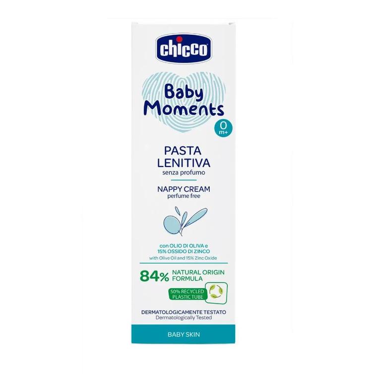 Крем захисний під підгузок Chicco Baby Moments з цинком та пантенолом 100 мл (143089) - фото 2