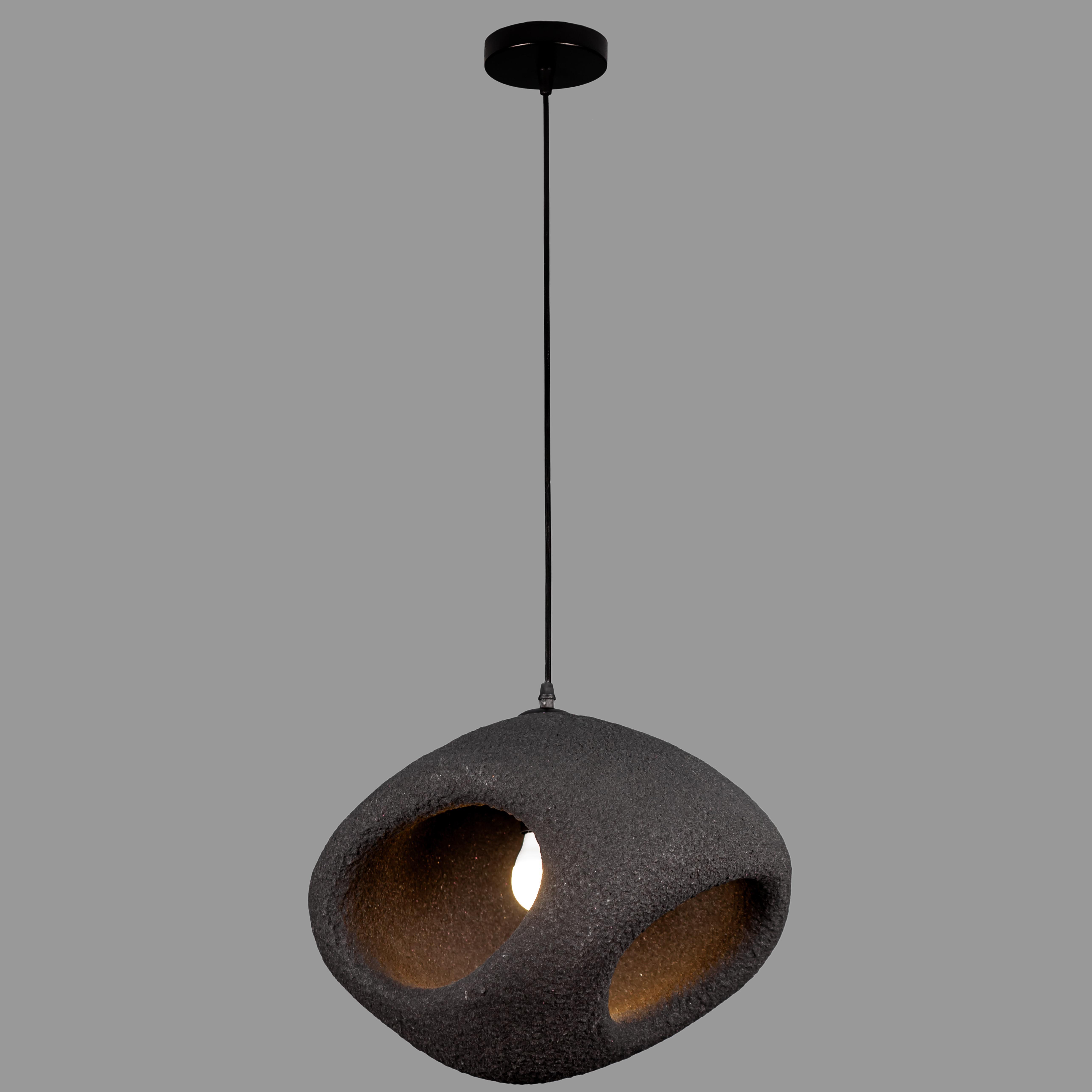 Люстра гипсовая Wabi-Sabi 40 см (909-XL3613 (400) BK) Люстра гипсовая Wabi-Sabi 40 см (909-XL3613 (400) BK)