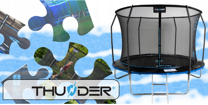 Батут Thunder INSIDE ELITE с внутренней сеткой 6 футов 183 см Черно-голубой (443094) - фото 6 Батут Thunder INSIDE ELITE с внутренней сеткой 6 футов 183 см Черно-голубой (443094) - фото 6