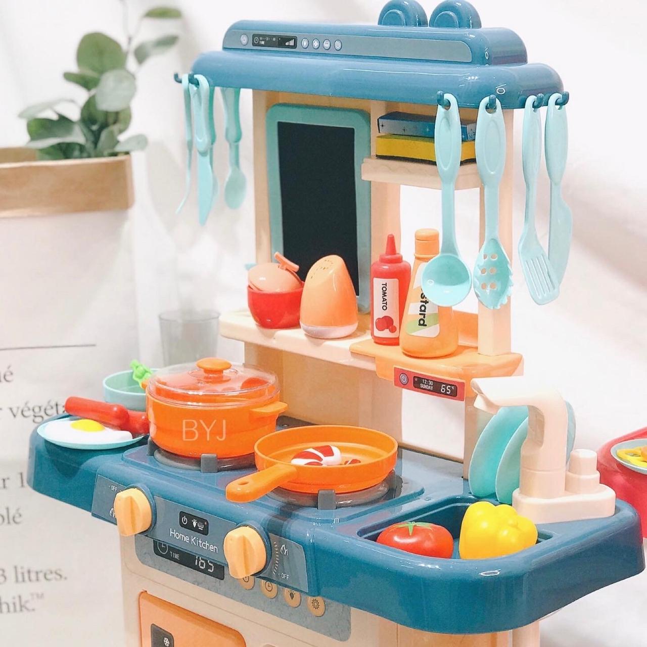 Дитяча кухня Fun Game 889-169 Кулінарна Мрія з ефектами води та пари 36 предметів Блакитний (2587922707) - фото 7 Дитяча кухня Fun Game 889-169 Кулінарна Мрія з ефектами води та пари 36 предметів Блакитний (2587922707) - фото 7