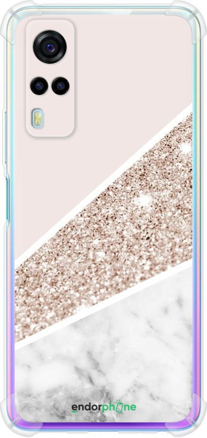 Чехол на Vivo Y31 Пастельный мрамор (4342sp-584-42517)