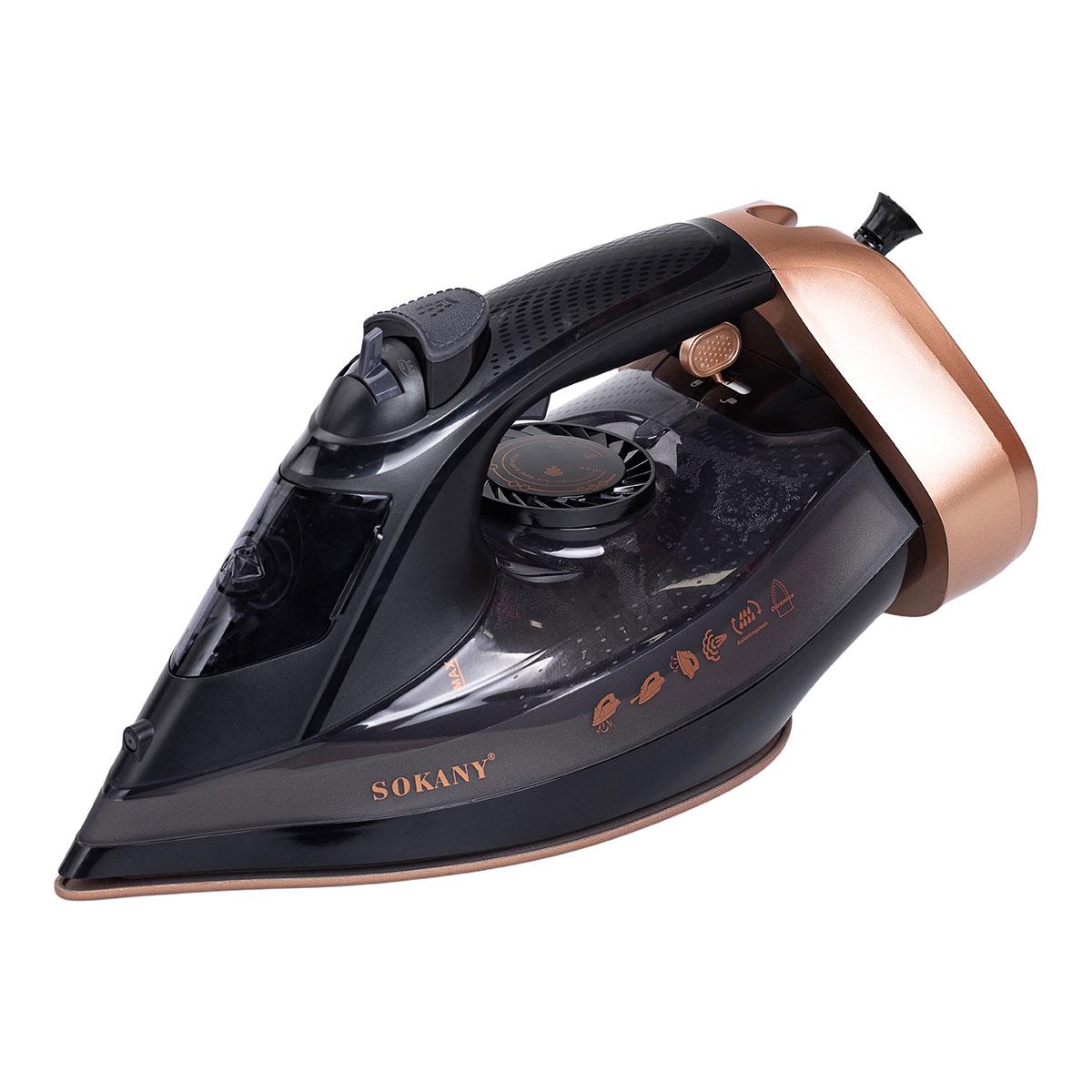 Праска з парою Sokany з автовідключенням бездротового для одягу 2400 Вт (5883) - фото 7 Праска з парою Sokany з автовідключенням бездротового для одягу 2400 Вт (5883) - фото 7