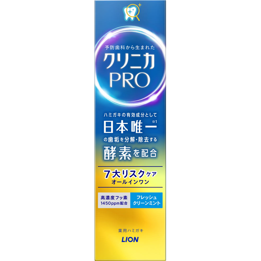 Зубная паста Lion Clinica PRO All-in-one Fresh Clean Mint 95 г (339038)