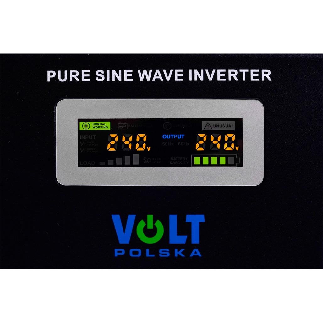 Источник бесперебойного питания Volt Polska Sinus Pro 800W 12/230V 500/800W (3SP098012W) - фото 5