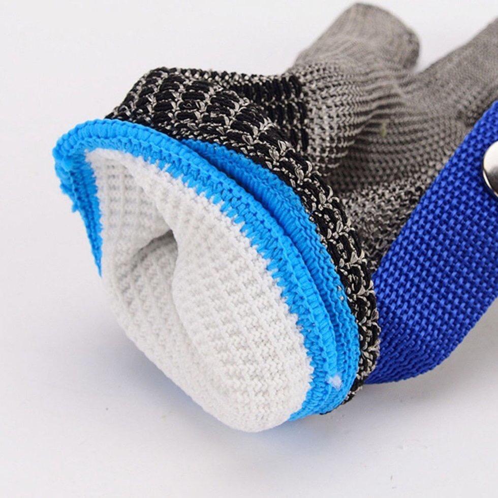 Перчатка кольчужная Anticut glove с нержавеющей стали - фото 7 Перчатка кольчужная Anticut glove с нержавеющей стали - фото 7