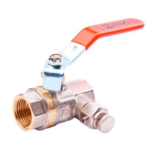 Кран кульовий FADO зі спускником 20 3/4" ВВ (FD-KS02)