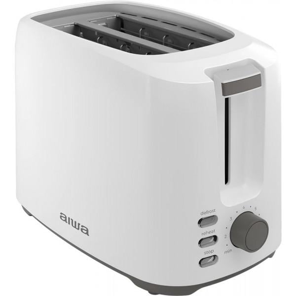 Тостер AIWA ASATAN ABT-700 750W 2 відділення White (ABT700) Тостер AIWA ASATAN ABT-700 750W 2 відділення White (ABT700)