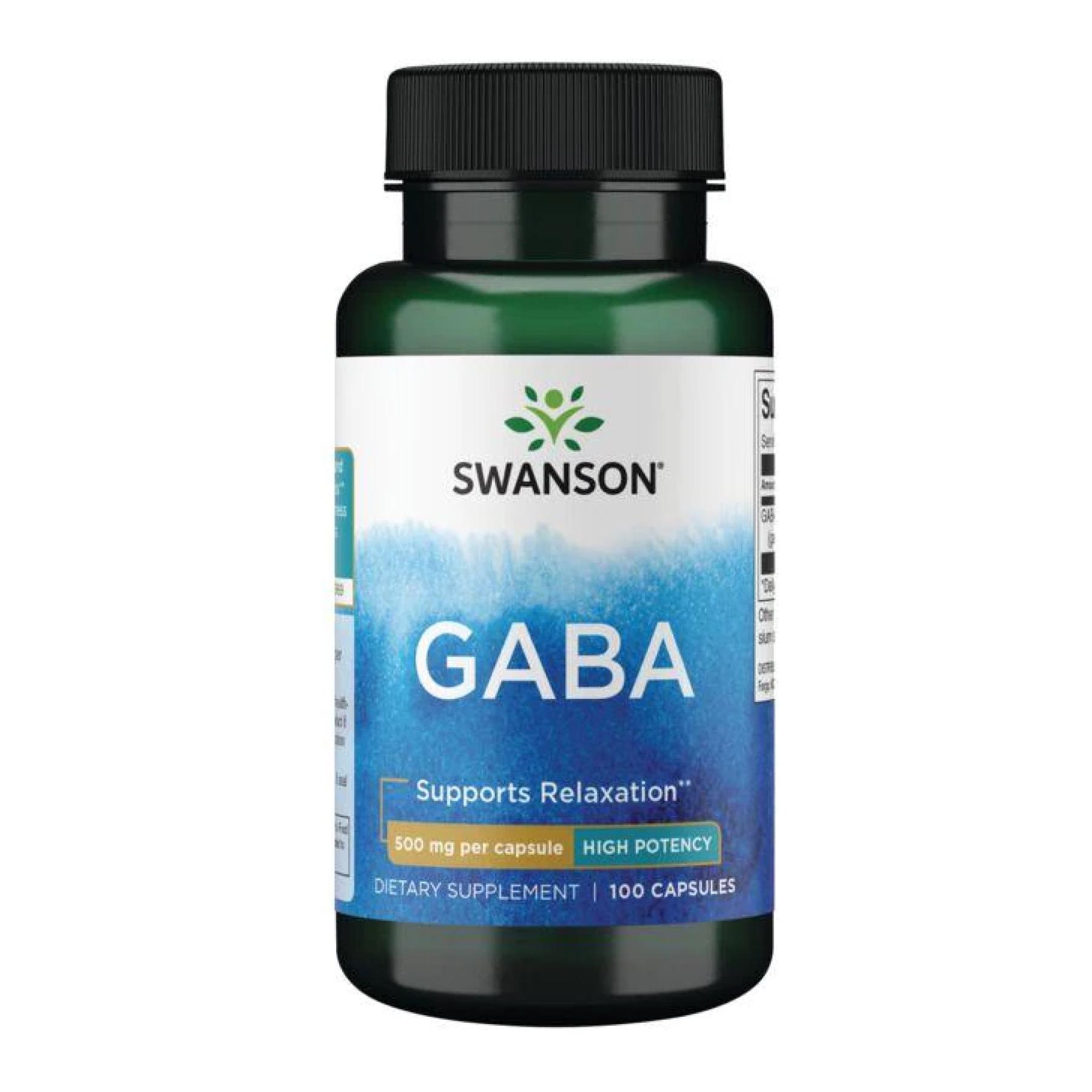 Вітамін GABA 500 mg 100 капс. (100-60-6564189-20)