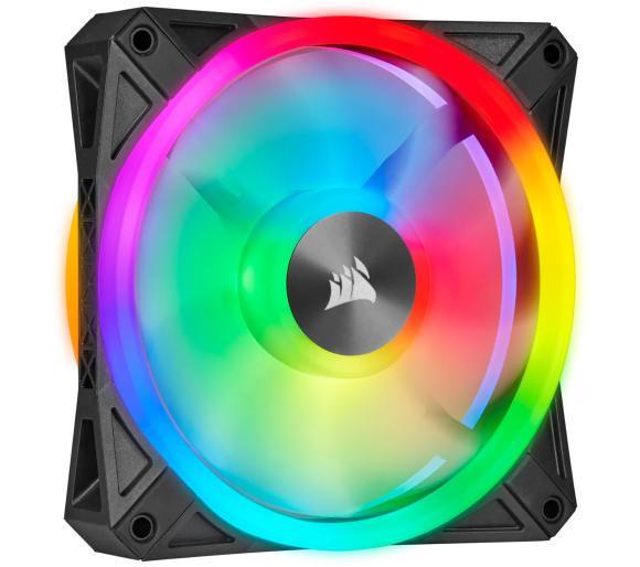 Вентилятор Corsair iCUE QL120 RGB 120mm PWM Triple Fan (CO-9050098-WW) Вентилятор Corsair iCUE QL120 RGB 120mm PWM Triple Fan (CO-9050098-WW)